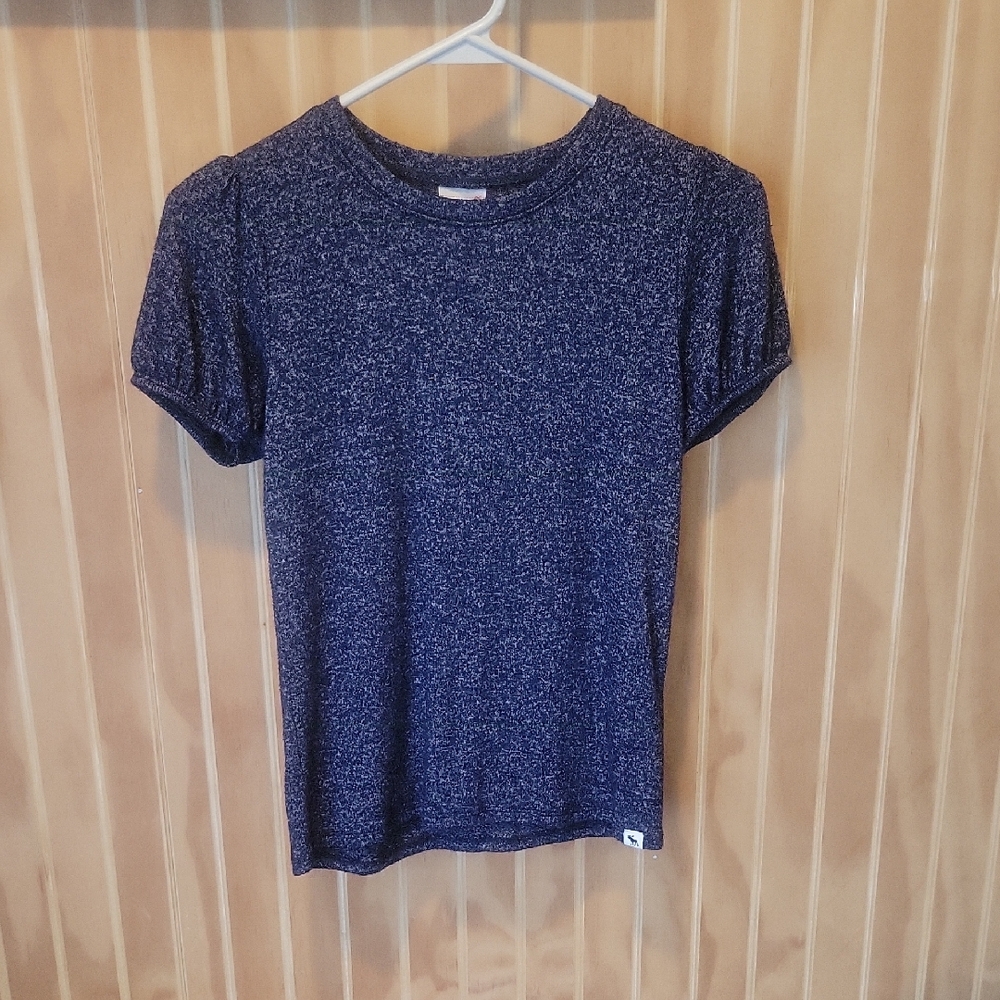 Abercrombie Kids Navy Speckled Tee